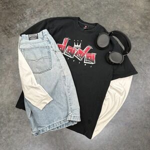 Vintage Dada Supreme Graphic T-Shirt Mens XL Black Y2K Streetwear Hip Hop Skater